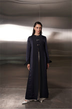 Navy Satin