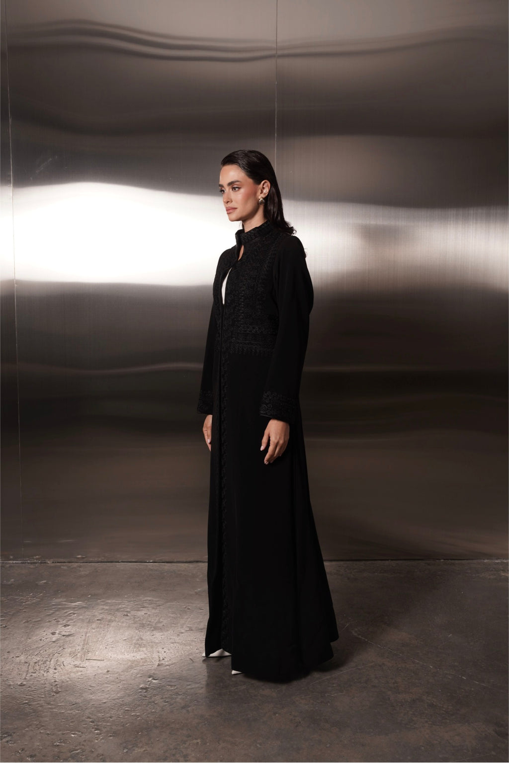 Black on black