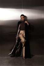 The Shadow / black on brown